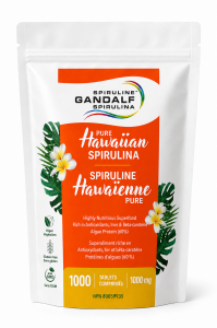 Spiruline hawaïenne Gandalf™ 1000 comprimés / 1000mg